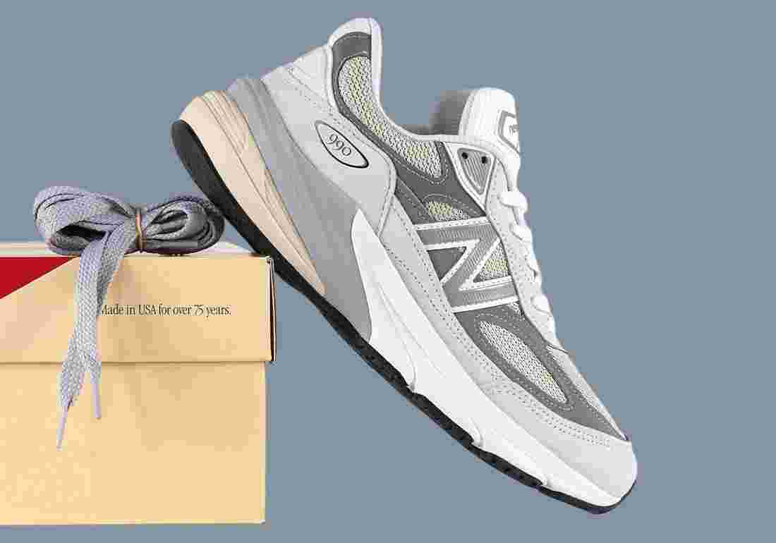 New Balance 990v6, New Balance 990, New Balance - 新百倫 990v6 美國製造 "海鹽 "2024 年 8 月發佈