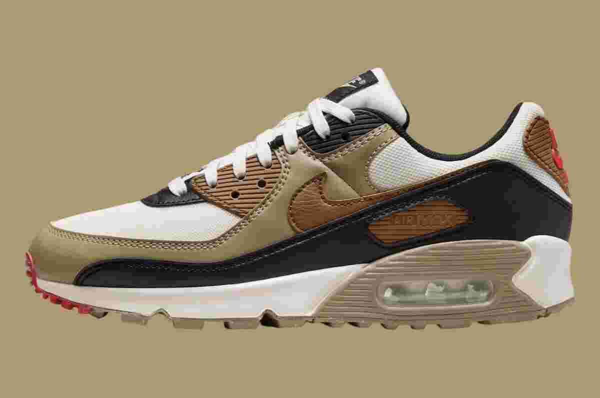 Nike Air Max 90, Nike Air Max, Nike - 耐克 Air Max 90 "淺英倫棕/卡其色 "2024 年秋季發佈