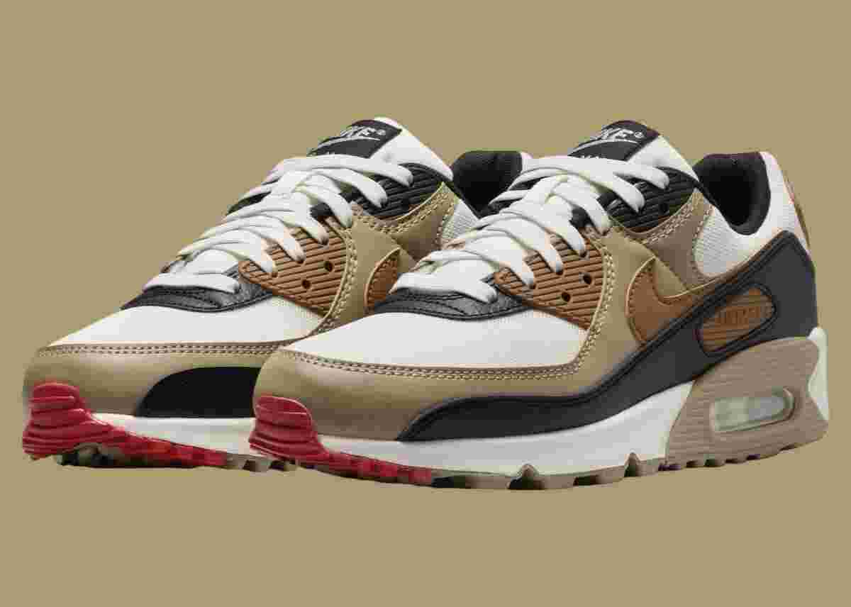 Nike Air Max 90, Nike Air Max, Nike - 耐克 Air Max 90 "淺英倫棕/卡其色 "2024 年秋季發佈