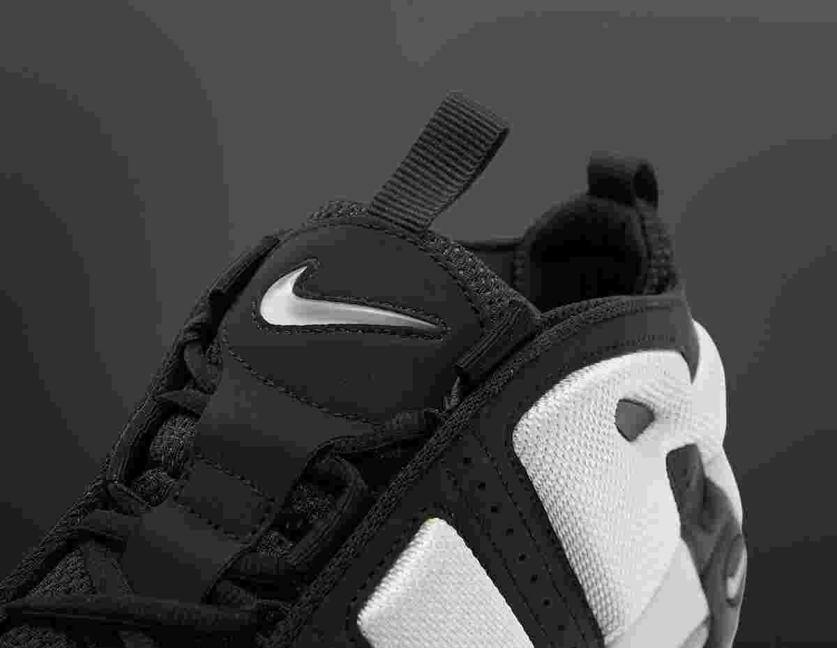 Nike Air More Uptempo, Nike - 耐克 Air More Uptempo Low "黑色/煙灰色 "2024 年假日發佈