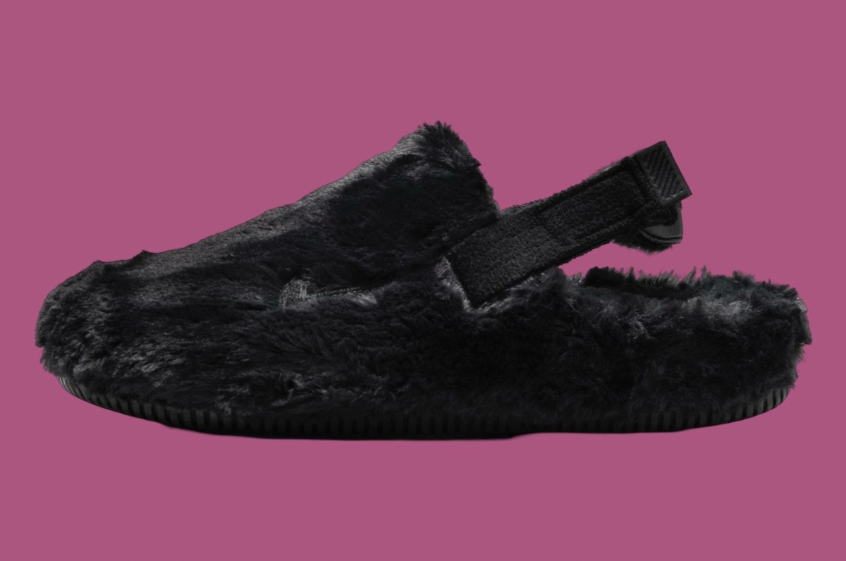 耐克 "冷靜 "騾子換上舒適毛茸茸的新裝 Nike Calm Mule, Nike - 耐克 "冷靜 "騾子換上舒適毛茸茸的新裝