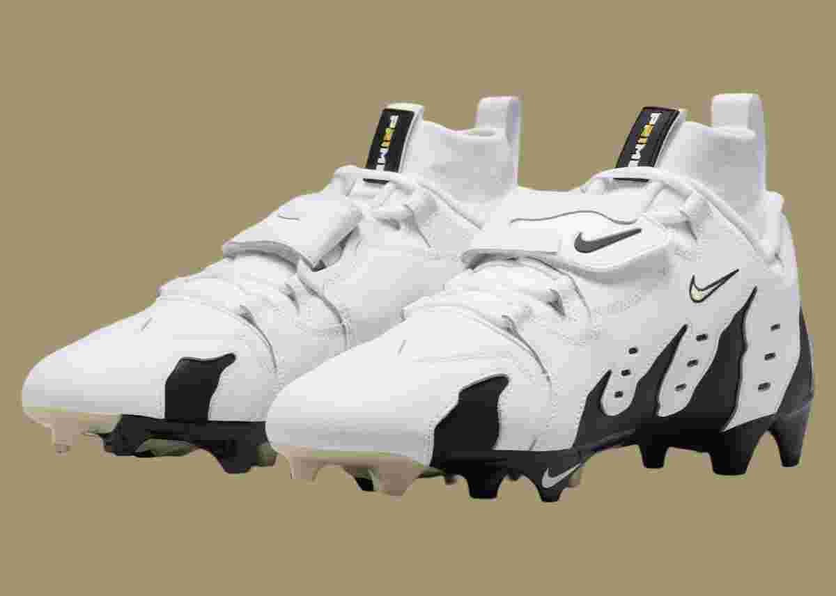 Nike Air Diamond Turf, Nike, Deion Sanders - 教練 Prime 的 Nike Diamond Turf 96 TD 足球鞋 "白色/團隊金色 "2024 年 8 月發佈