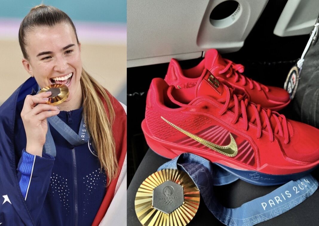 Nike Sabrina 2, Nike - Sabrina Ionescu 的耐克 Sabrina 2 "金牌 "PE 慶祝奧運榮耀