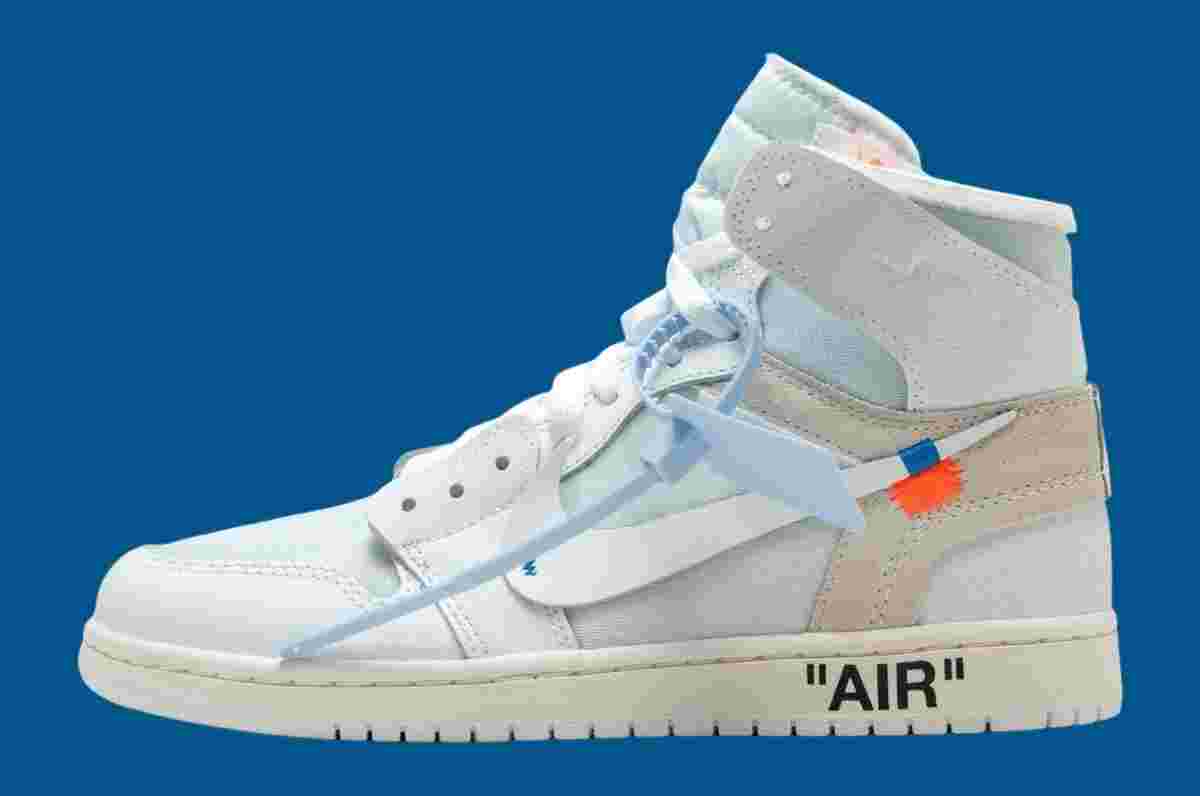 Virgil Abloh, Sneaker Talk, OFF-WHITE x Air Jordan 1, Air Jordan 1 - 運動鞋話題：Off-White x Air Jordan 1 High OG "白色 "鞋款