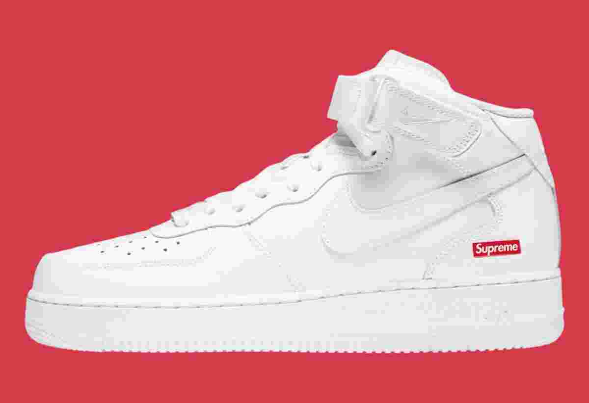 Supreme x Nike Air Force 1 Mid, Supreme, Nike Air Force 1 Mid, Nike Air Force 1 - Supreme x Nike Air Force 1 Mid 將於 2024 年秋季發佈