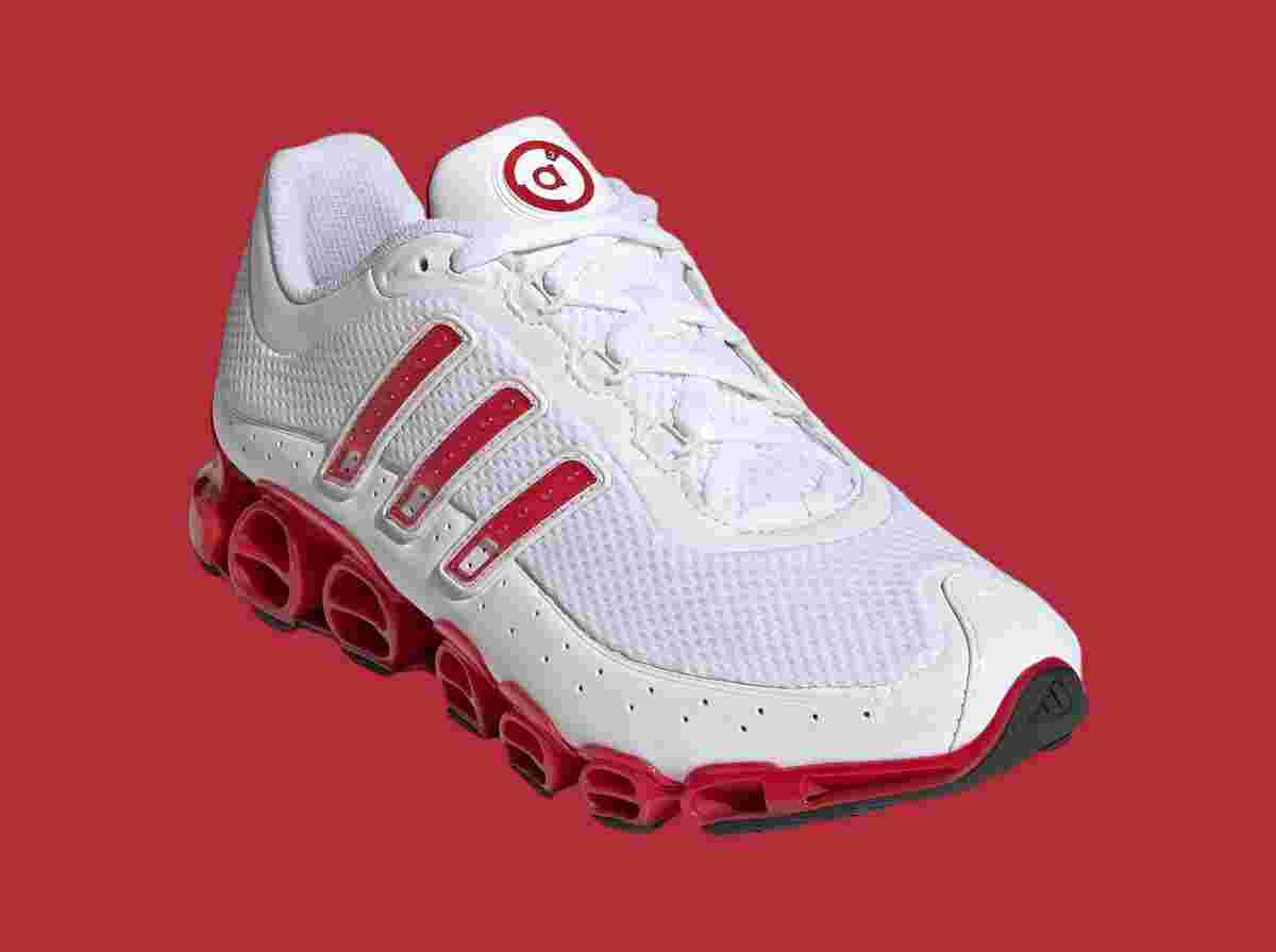 阿迪達斯 Megaride "白色/紅色 "2024 年 8 月發佈 adidas Megaride, adidas - 阿迪達斯 Megaride "白色/紅色 "2024 年 8 月發佈