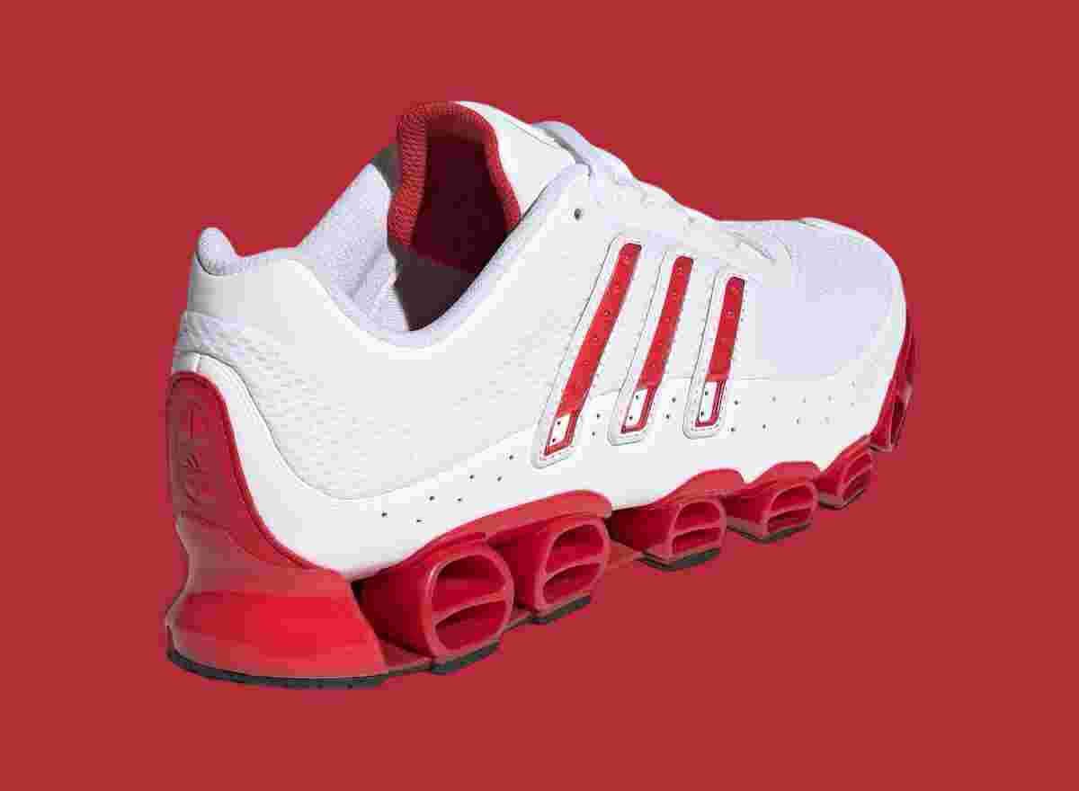 阿迪達斯 Megaride "白色/紅色 "2024 年 8 月發佈 adidas Megaride, adidas - 阿迪達斯 Megaride "白色/紅色 "2024 年 8 月發佈