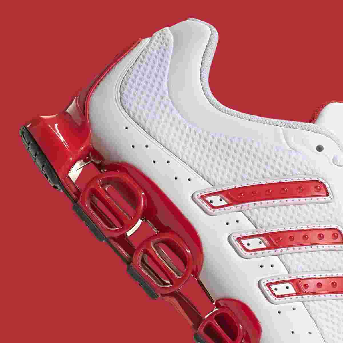 阿迪達斯 Megaride "白色/紅色 "2024 年 8 月發佈 adidas Megaride, adidas - 阿迪達斯 Megaride "白色/紅色 "2024 年 8 月發佈