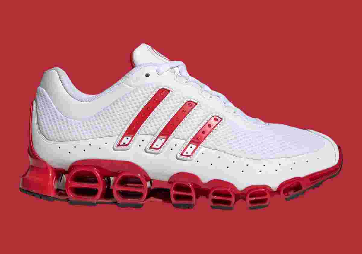 阿迪達斯 Megaride "白色/紅色 "2024 年 8 月發佈 adidas Megaride, adidas - 阿迪達斯 Megaride "白色/紅色 "2024 年 8 月發佈
