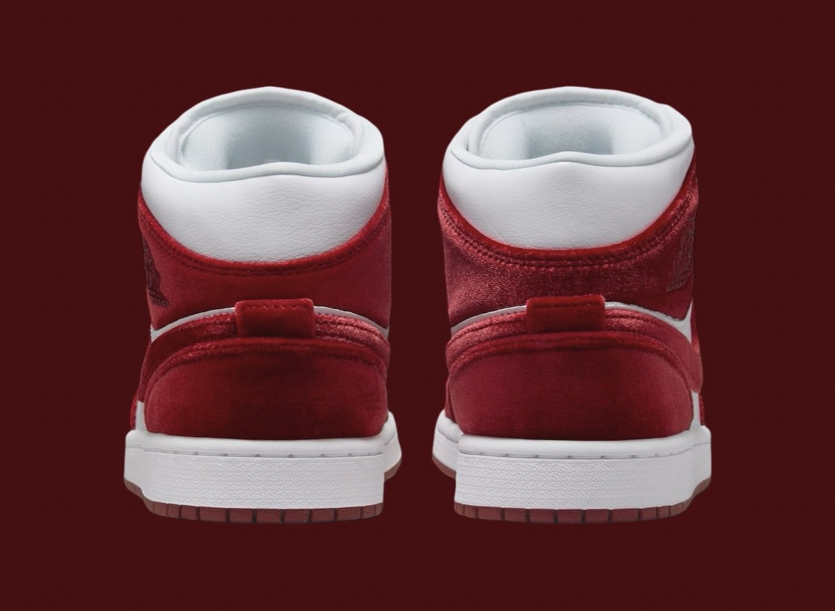 Air Jordan 1 Mid, Air Jordan 1, Air Jordan - Air Jordan 1 Mid "Red Velvet" 將於 2024 年假日發佈