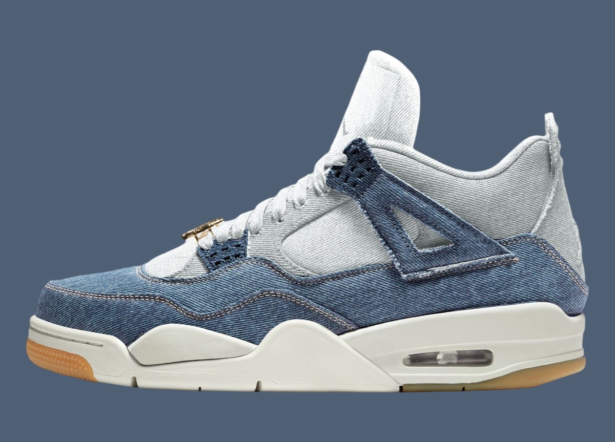 Nike, Air Jordan 4, Air Jordan - Air Jordan 4 Denim "破舊藍 "2025 年秋季發佈