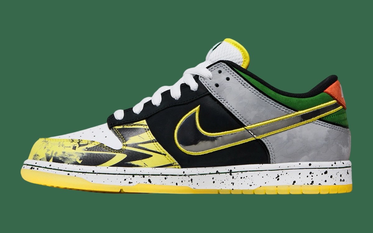 Oregon Ducks, Nike Dunk Low, Nike - Division Street x Nike Dunk Low "What The Duck "套裝將於 2024 年 10 月發佈