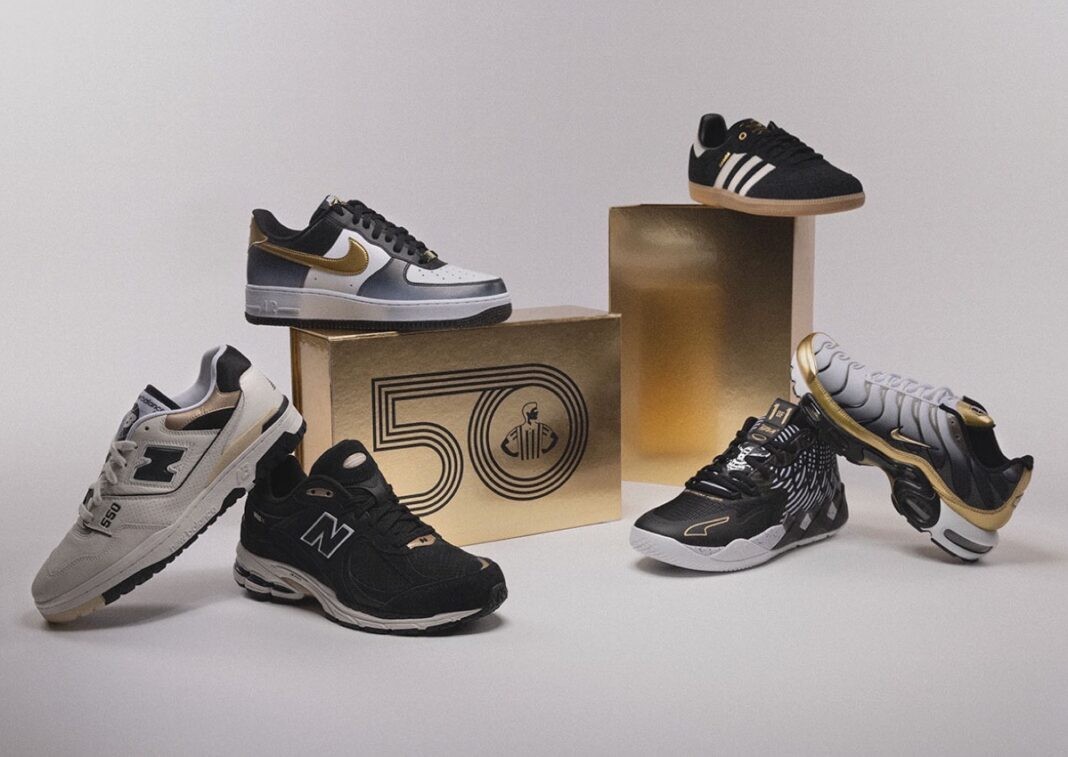 Nike Air Max Plus, Nike Air Force 1 Low, New Balance 550, Foot Locker, Converse Weapon, adidas superstar - Foot Locker 推出特別系列慶祝 50 周年慶典