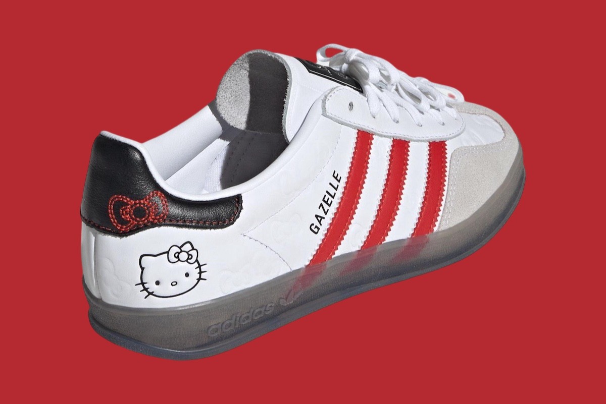 Hello Kitty, adidas Gazelle, adidas - Hello Kitty x adidas Gazelle 室內裝 2024 年 10 月發佈