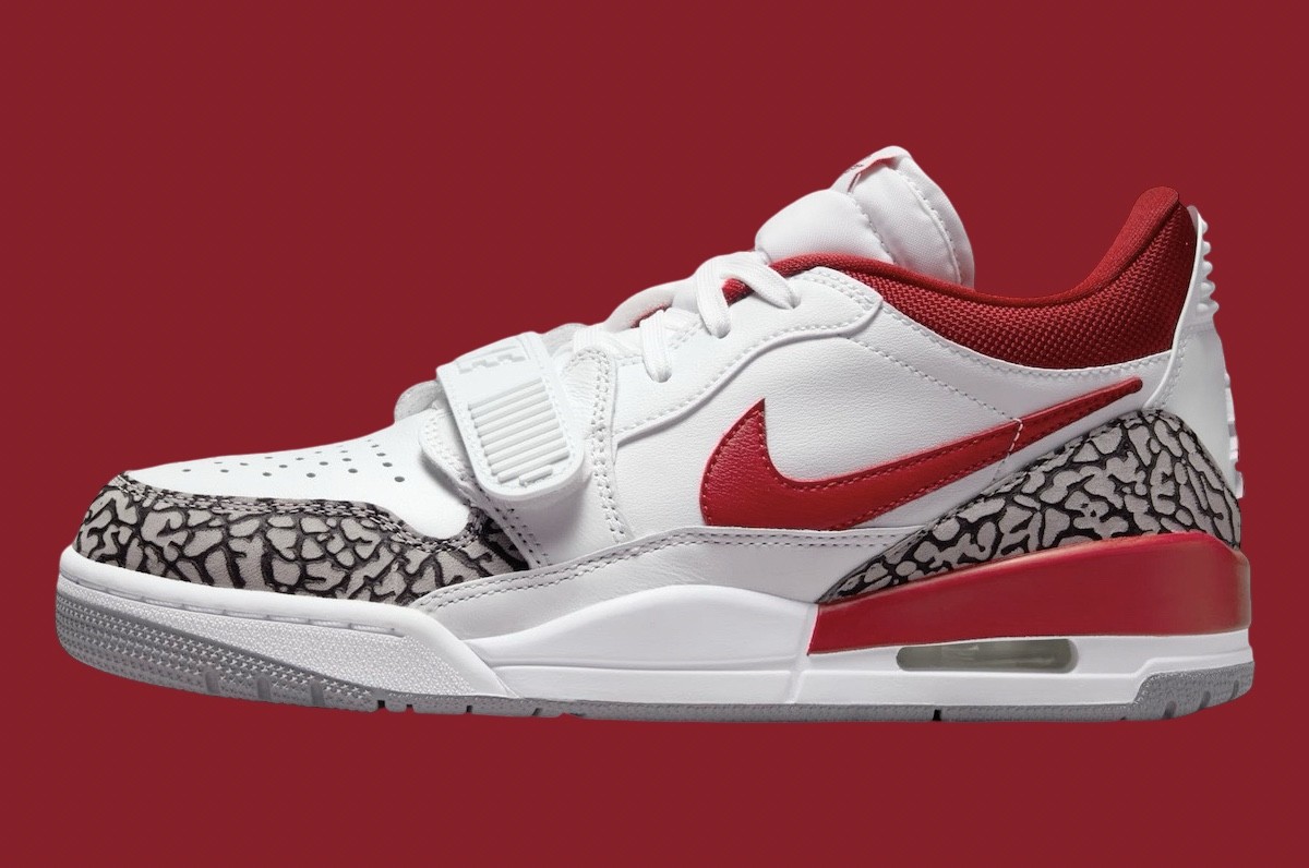 Nike, Jordan Legacy 312 Low, Jordan Legacy 312 - 喬丹傳奇 312 低配版 "運動紅 "2024 年秋季發佈