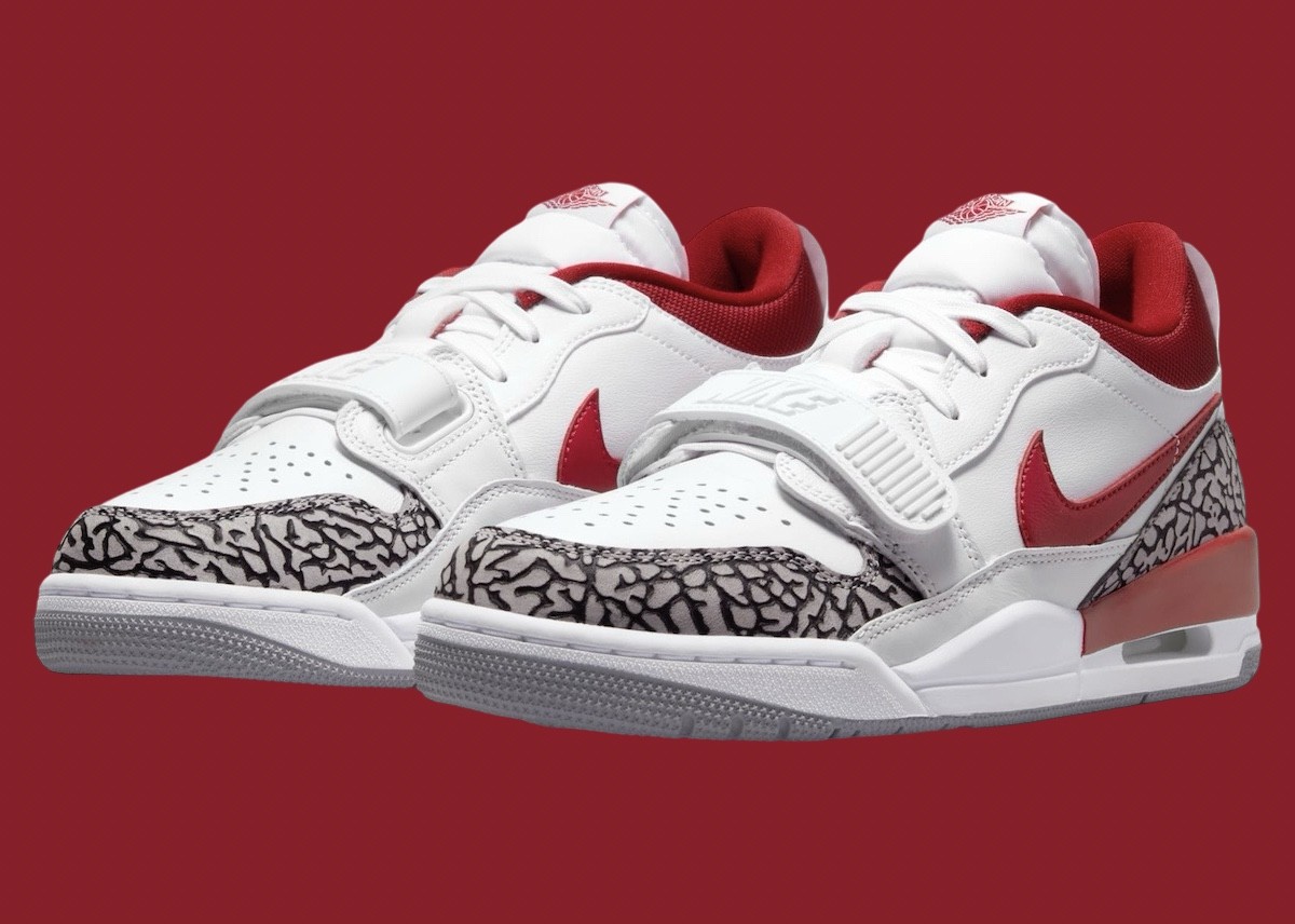 Nike, Jordan Legacy 312 Low, Jordan Legacy 312 - 喬丹傳奇 312 低配版 "運動紅 "2024 年秋季發佈