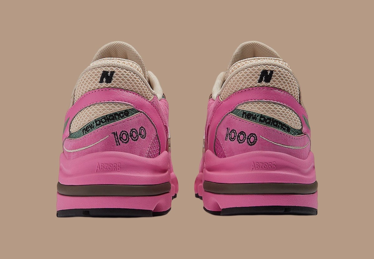 New Balance 1000, New Balance - 紐巴倫 1000 "棕/粉色 "於 2024 年 9 月發佈