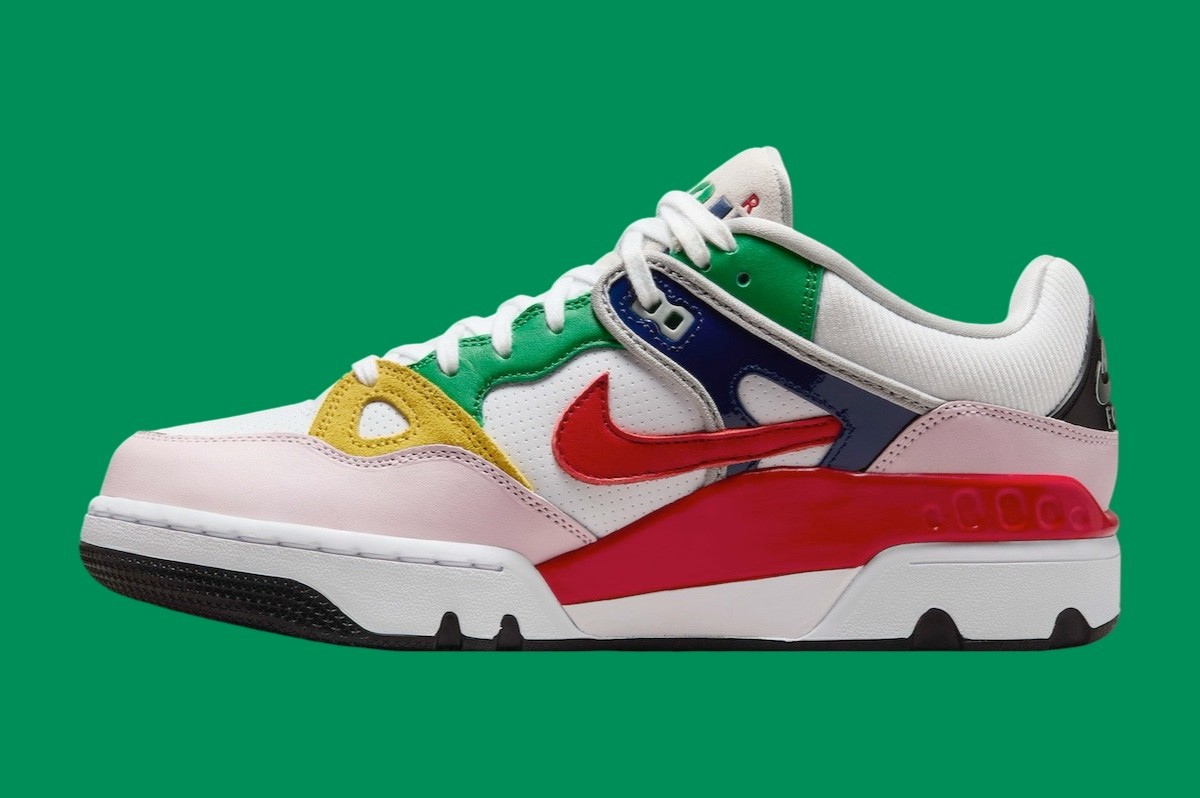 Nigo x 耐克 Air Force 3 Low "白色多色 "2024 年秋季發佈 Nike Air Force 3 Low, Nike Air Force 3, Nike, Nigo - Nigo x 耐克 Air Force 3 Low "白色多色 "2024 年秋季發佈