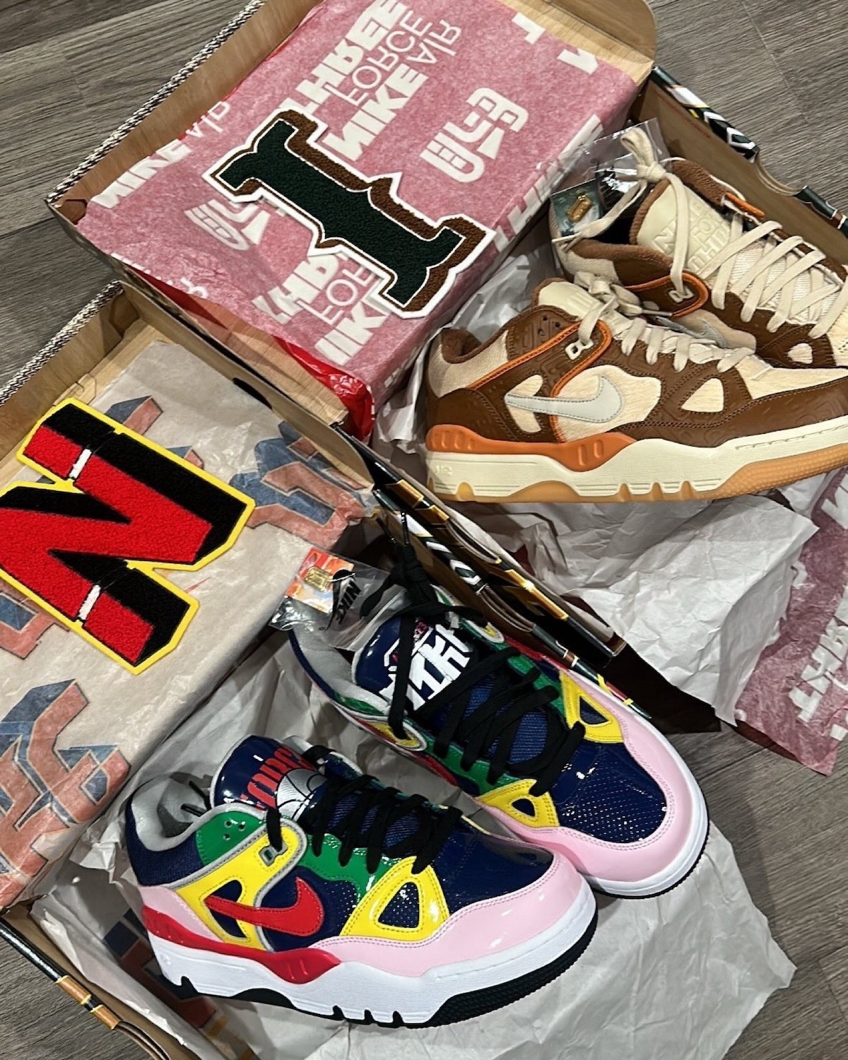 Nigo x 耐克 Air Force 3 Low "Light British Tan" 將於 2024 年假日發佈 Nike Air Force 3 Low, Nike Air Force 3, Nike, Nigo - Nigo x 耐克 Air Force 3 Low "Light British Tan" 將於 2024 年假日發佈