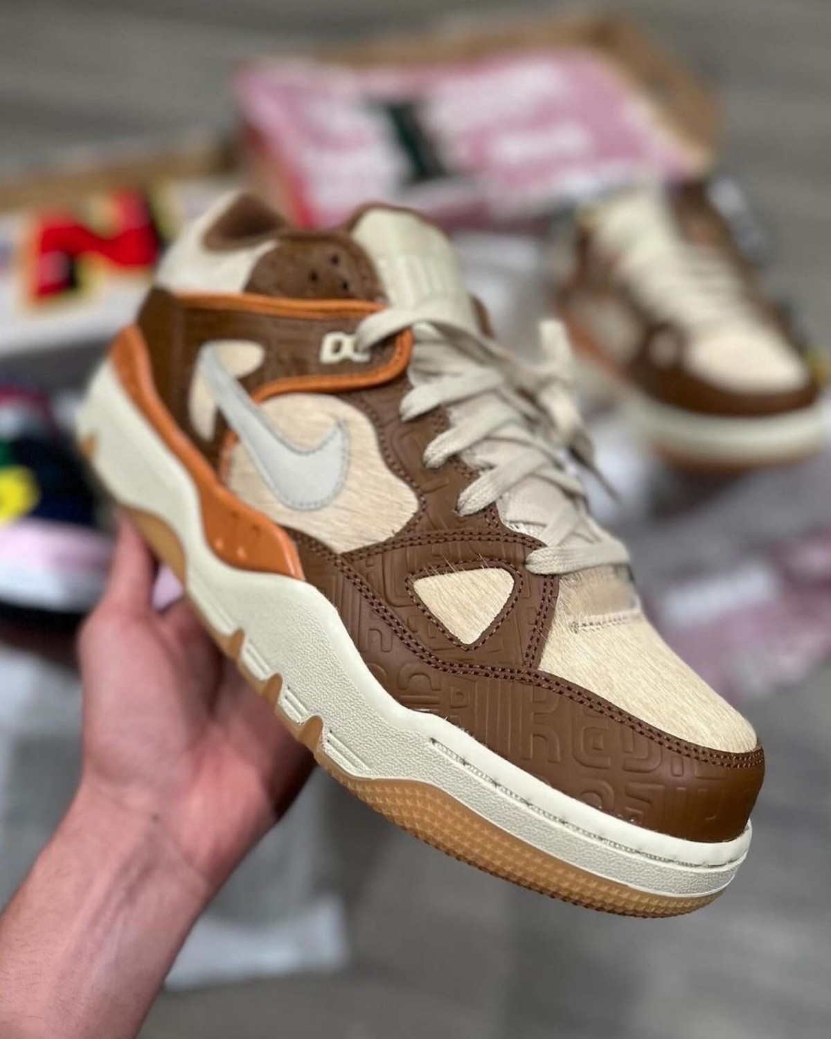 Nigo x 耐克 Air Force 3 Low "Light British Tan" 將於 2024 年假日發佈 Nike Air Force 3 Low, Nike Air Force 3, Nike, Nigo - Nigo x 耐克 Air Force 3 Low "Light British Tan" 將於 2024 年假日發佈
