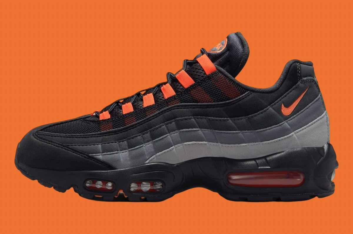 Nike Air Max 95, Nike Air Max, Nike - 耐克 Air Max 95 "黑色/深紅色 "2024 年 10 月發佈