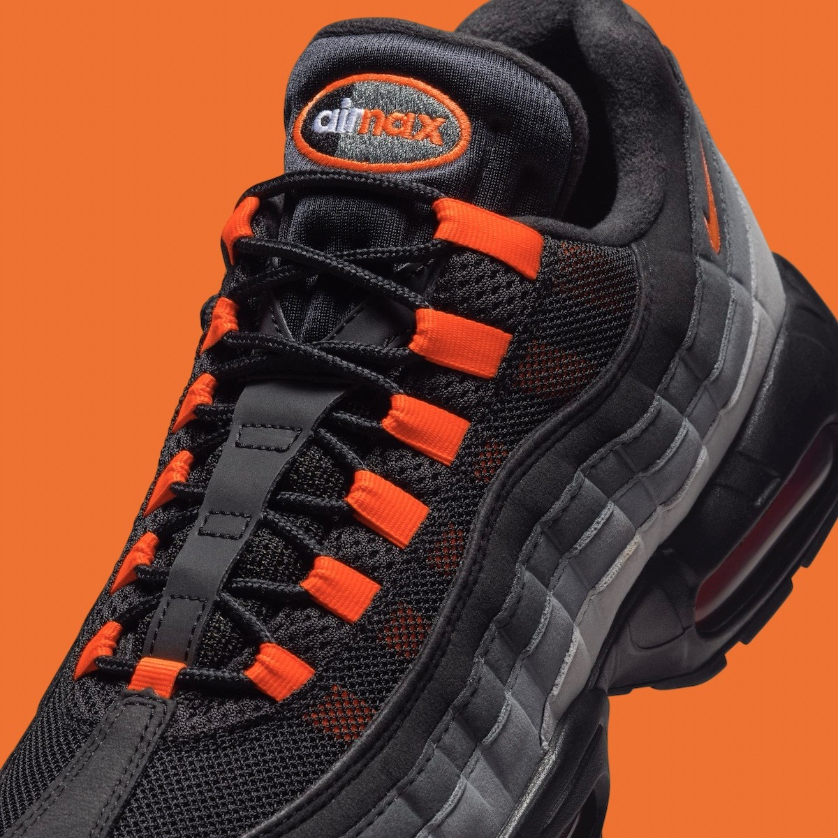 Nike Air Max 95, Nike Air Max, Nike - 耐克 Air Max 95 "黑色/深紅色 "2024 年 10 月發佈