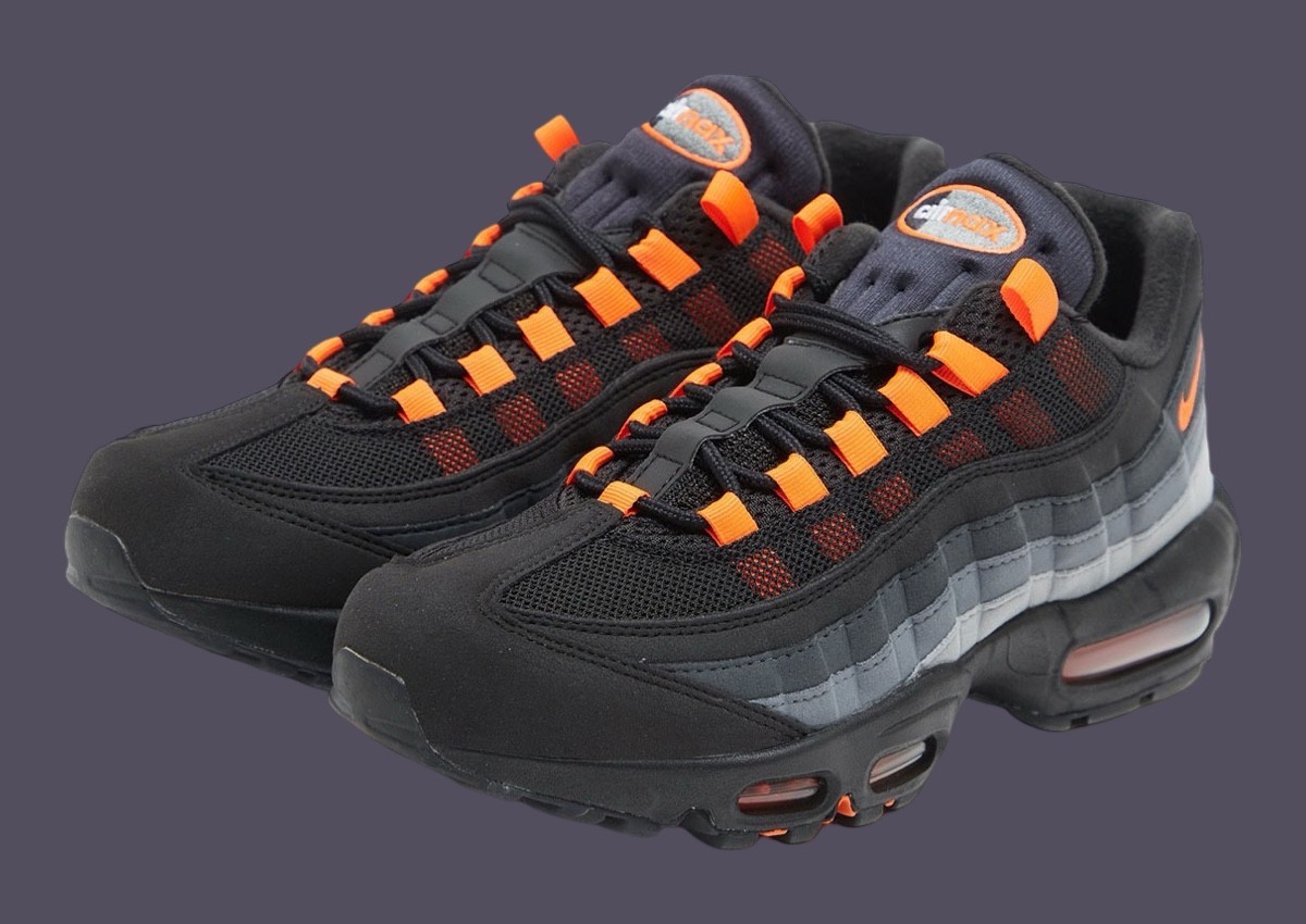 Nike Air Max 95, Nike Air Max, Nike - 耐克 Air Max 95 "黑色/深紅色 "2024 年 10 月發佈