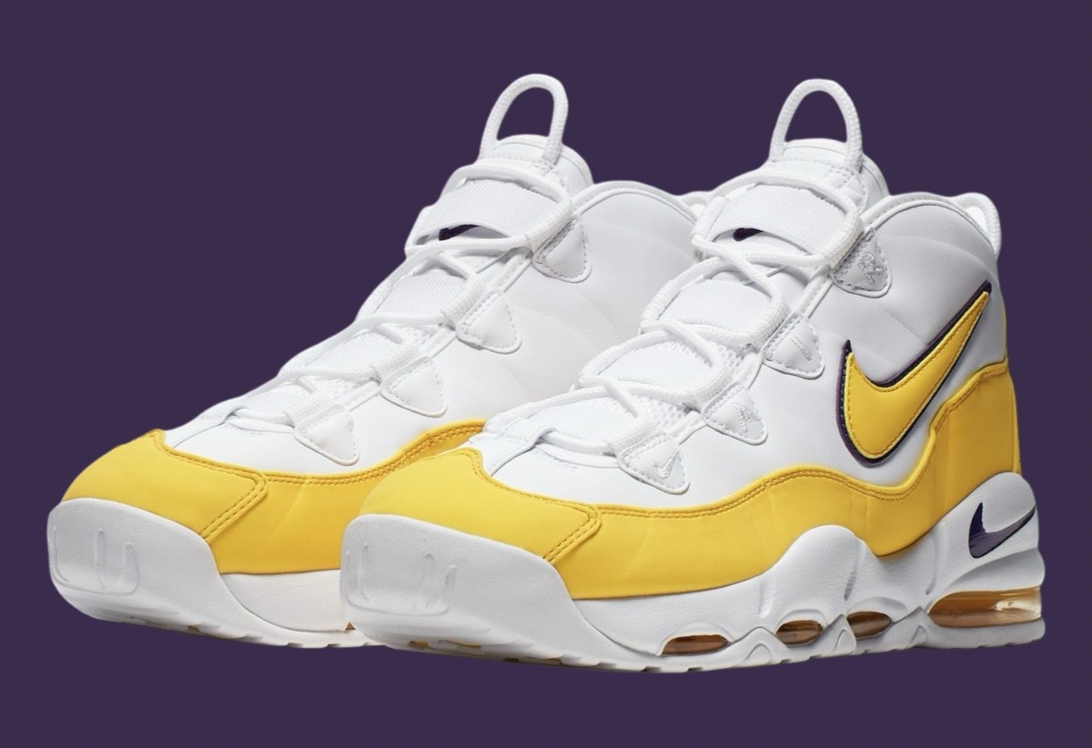 Nike Air Max Uptempo, Nike - 耐克 Air Max Uptempo "湖人隊 "2025 年夏季回歸