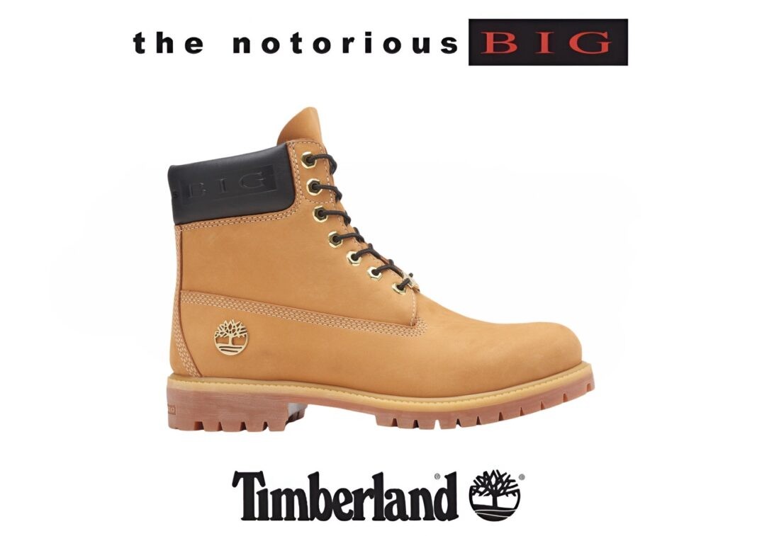 Timberland, Foot Locker - 聲名狼藉的 B.I.G. x Timberland 6 英寸長靴 2024 年 9 月發佈