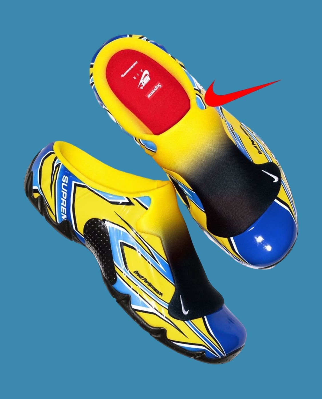 Supreme, Nike Clogposite, Nike - Supreme x Nike Clogposite 套裝將於 2024 年 9 月發佈