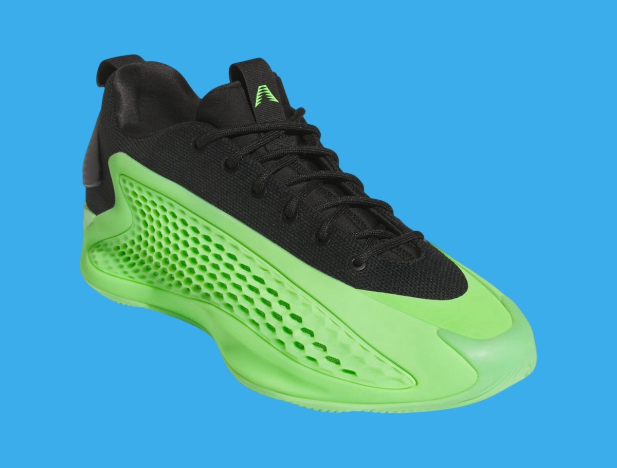 Anthony Edwards, adidas Anthony Edwards 1, adidas AE 1 Low, adidas AE 1, adidas - 阿迪達斯安東尼-愛德華茲 1 Low "Lucid Lime" 2024 年 9 月發佈