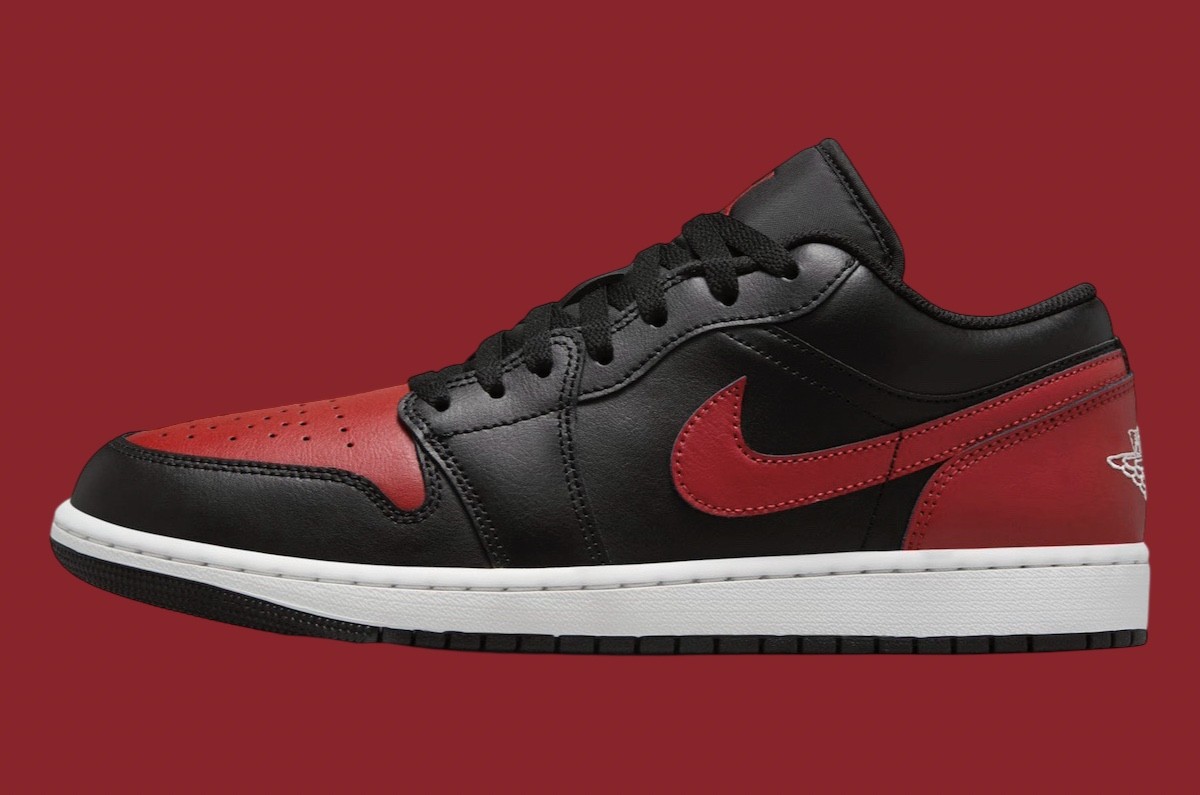 Air Jordan 1 Low, Air Jordan 1, Air Jordan - Air Jordan 1 Low "Bred "於 2024 年假日發佈