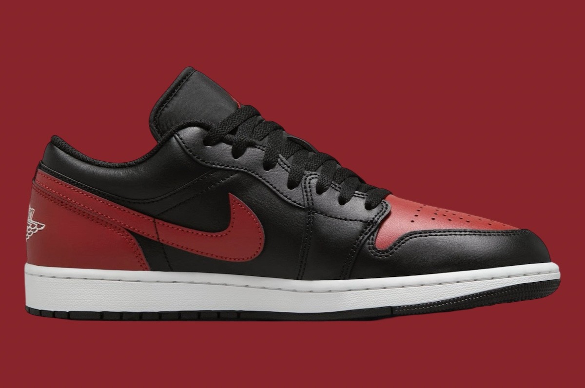 Air Jordan 1 Low, Air Jordan 1, Air Jordan - Air Jordan 1 Low "Bred "於 2024 年假日發佈