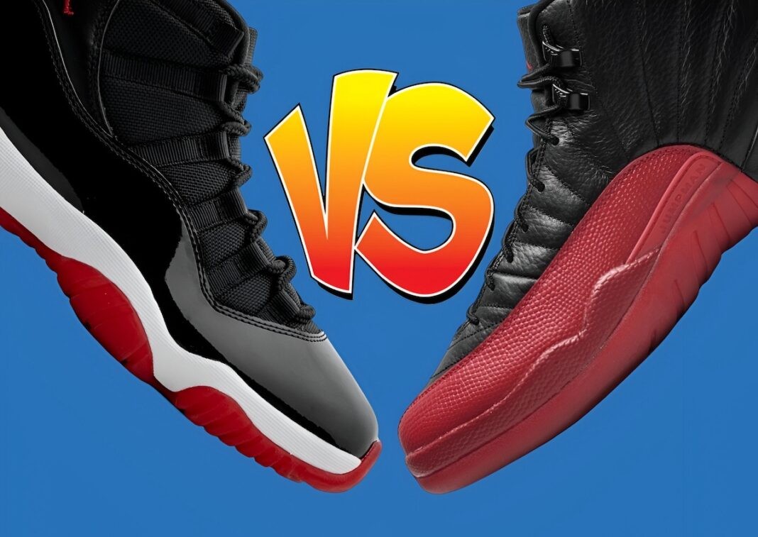 Community Poll, Air Jordan 12 Flu Game, Air Jordan 12, Air Jordan 11 Bred, Air Jordan 11 - 更好的發佈：Air Jordan 11 "Bred "還是 Air Jordan 12 "Flu Game"？