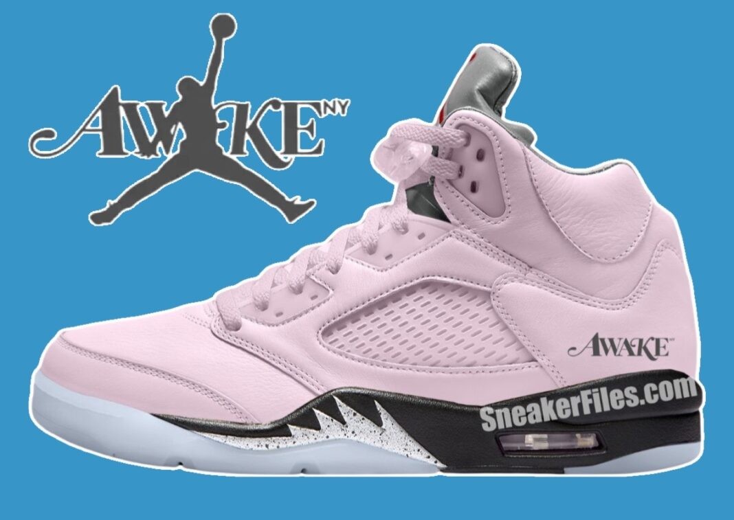 Awake NY, Air Jordan 5, Air Jordan - Awake NY x Air Jordan 5 "北極粉 "2025 年秋季發佈