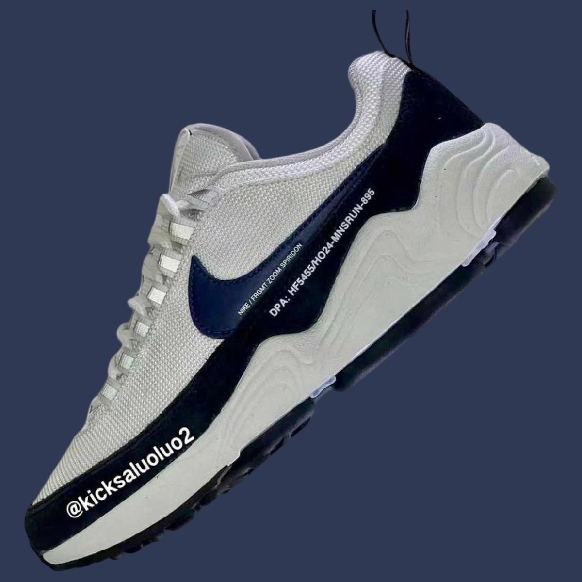 Nike Air Zoom Spiridon, Nike, fragment design - Fragment x Nike Air Zoom Spiridon 將於 2024 年假日發佈