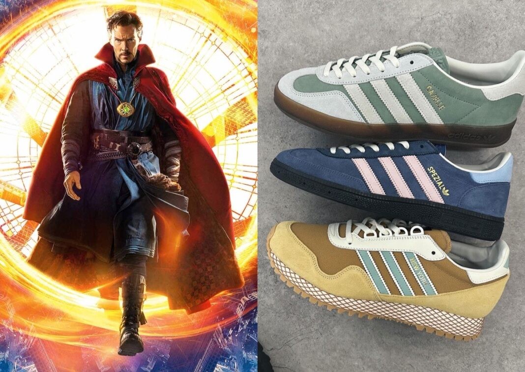 Marvel, adidas New York, adidas Handball Spezial, adidas Gazelle, adidas - 尺寸？獨家漫威 x adidas 奇異博士三部曲套裝將於 2024 年 10 月發售