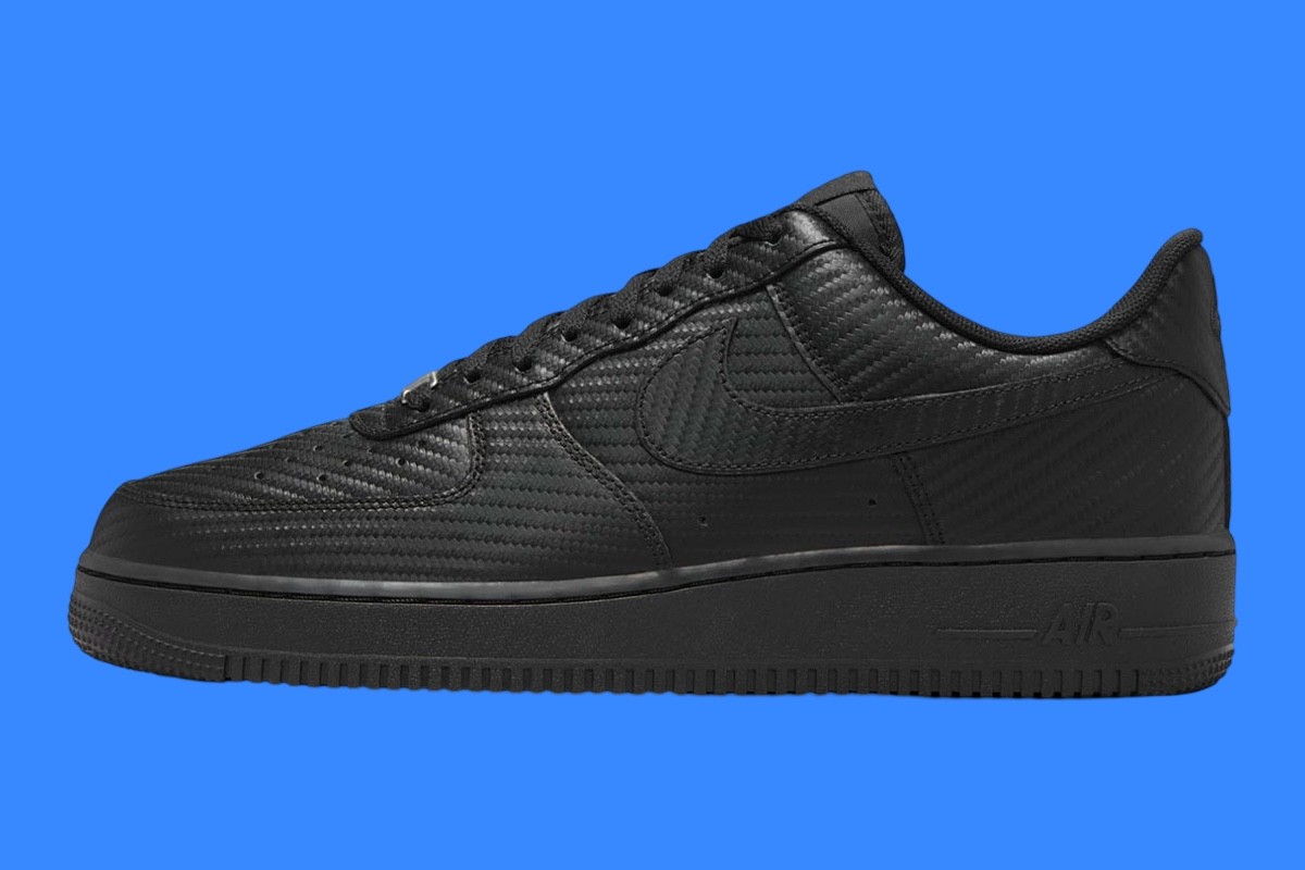 Nike Air Force 1 Low, Nike Air Force 1, Nike - 耐克 Air Force 1 Low "黑色碳纖維 "2025 年春季發佈