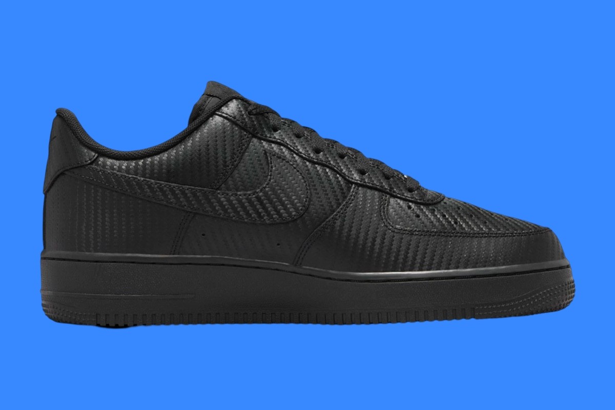 Nike Air Force 1 Low, Nike Air Force 1, Nike - 耐克 Air Force 1 Low "黑色碳纖維 "2025 年春季發佈