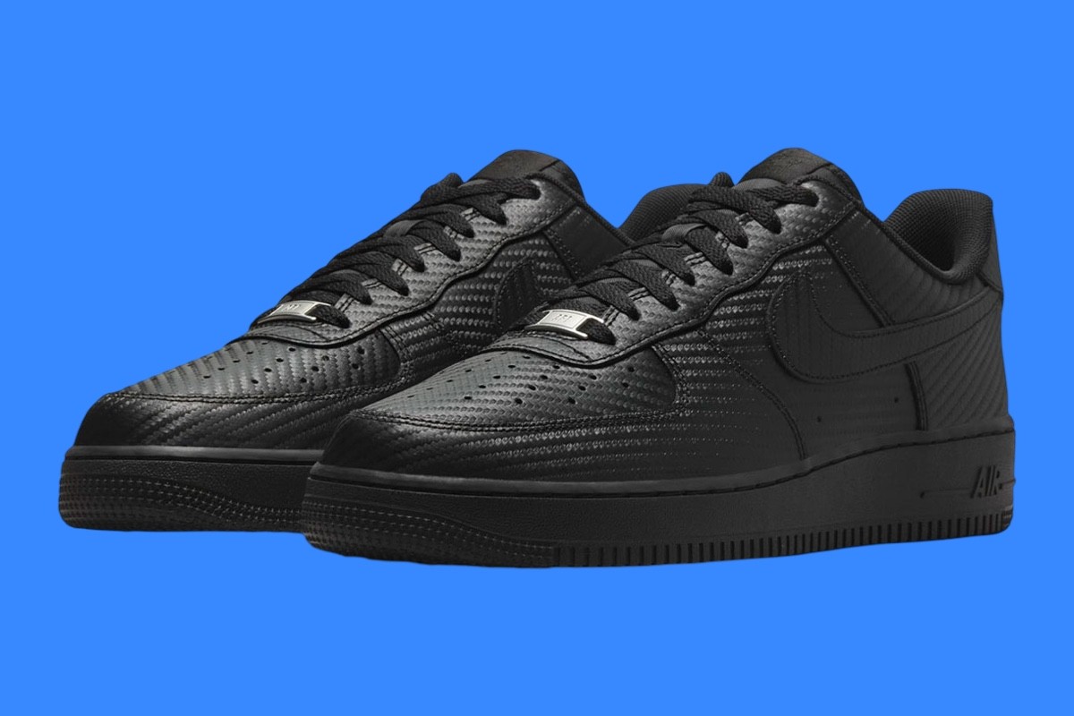 Nike Air Force 1 Low, Nike Air Force 1, Nike - 耐克 Air Force 1 Low "黑色碳纖維 "2025 年春季發佈