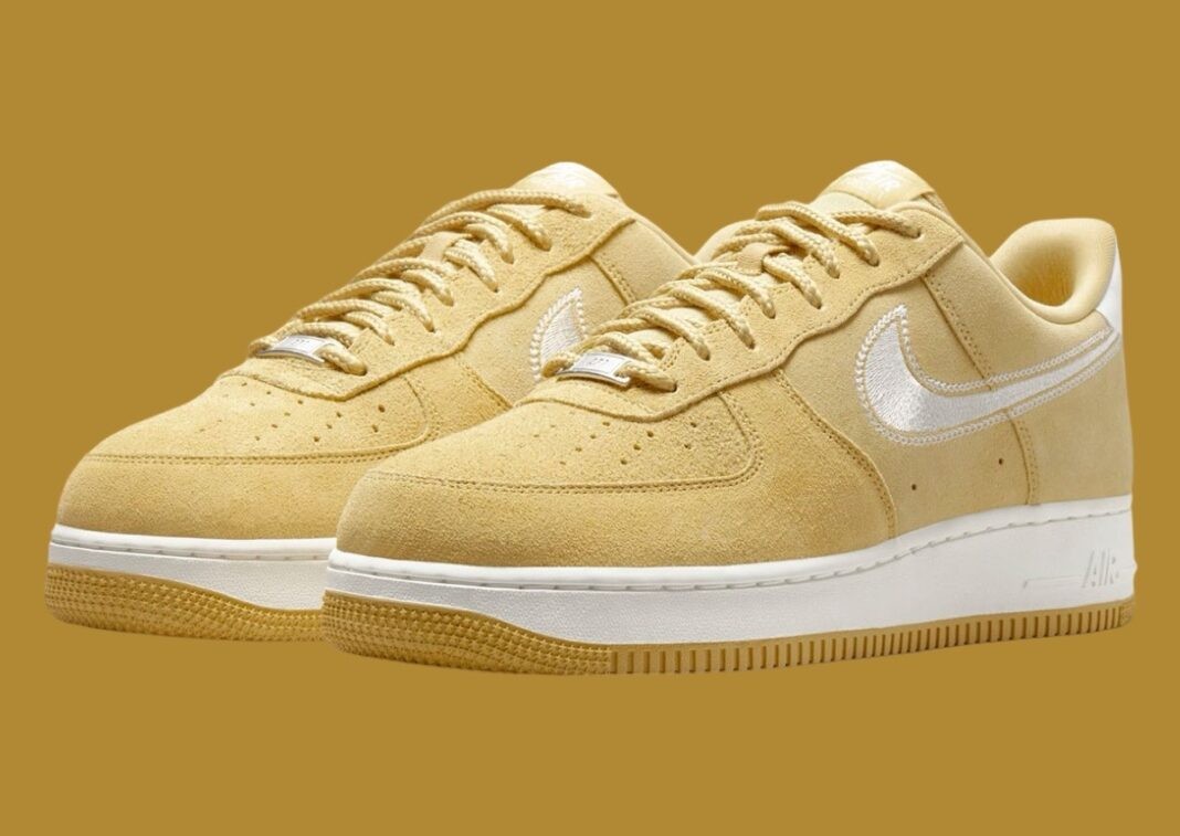 Nike Air Force 1 Low, Nike Air Force 1, Nike - 耐克空軍一號低配版 "水金色 "2024 年假日發佈