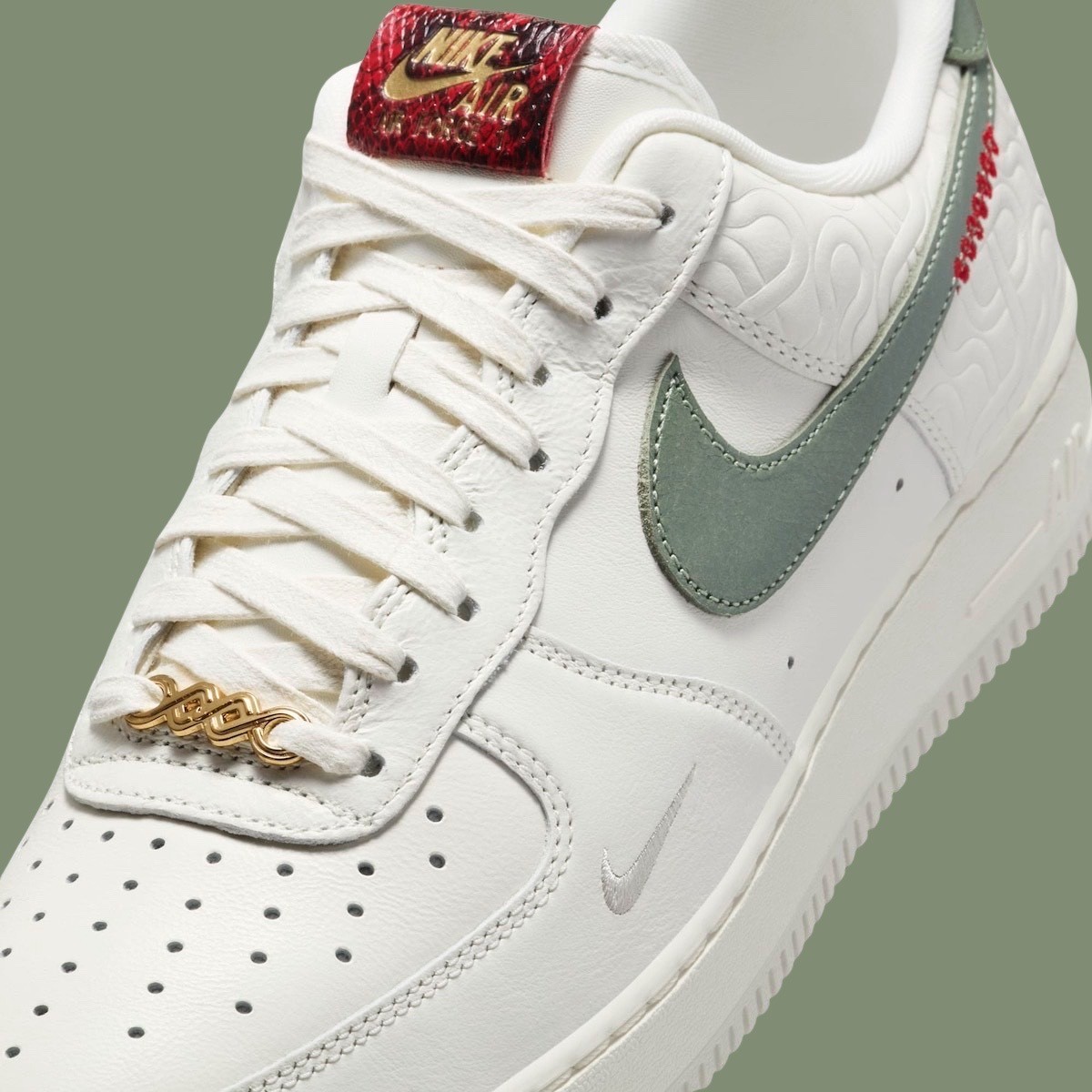 Nike Air Force 1 Low, Nike Air Force 1, Nike - 耐克 Air Force 1 低配版 "蛇年 "2025 年春季發佈