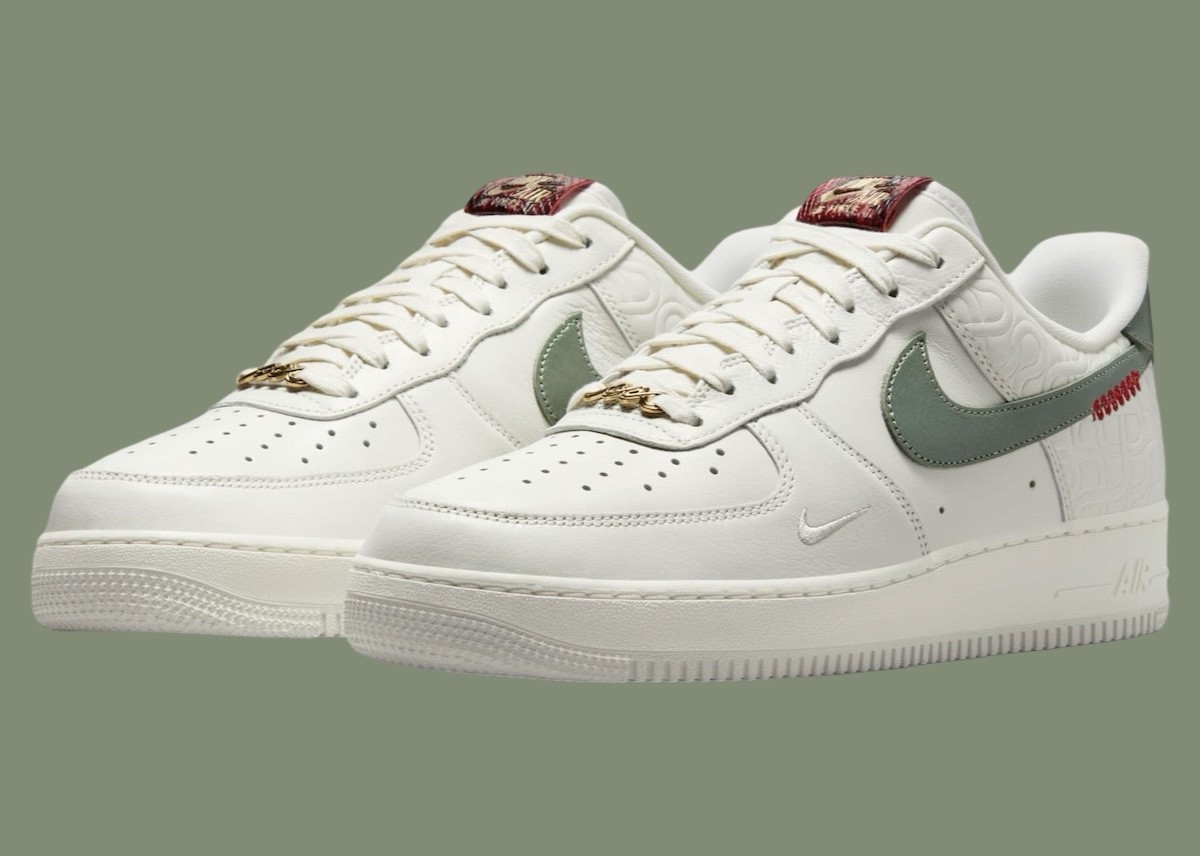 Nike Air Force 1 Low, Nike Air Force 1, Nike - 耐克 Air Force 1 低配版 "蛇年 "2025 年春季發佈