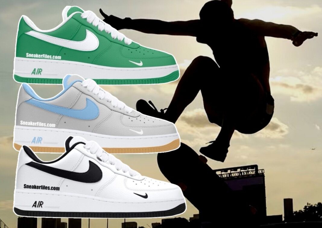 Nike Air Force 1 Low, Nike Air Force 1, Nike - 耐克 Air Force 1 SK8（滑板鞋）2025 年夏季亮相