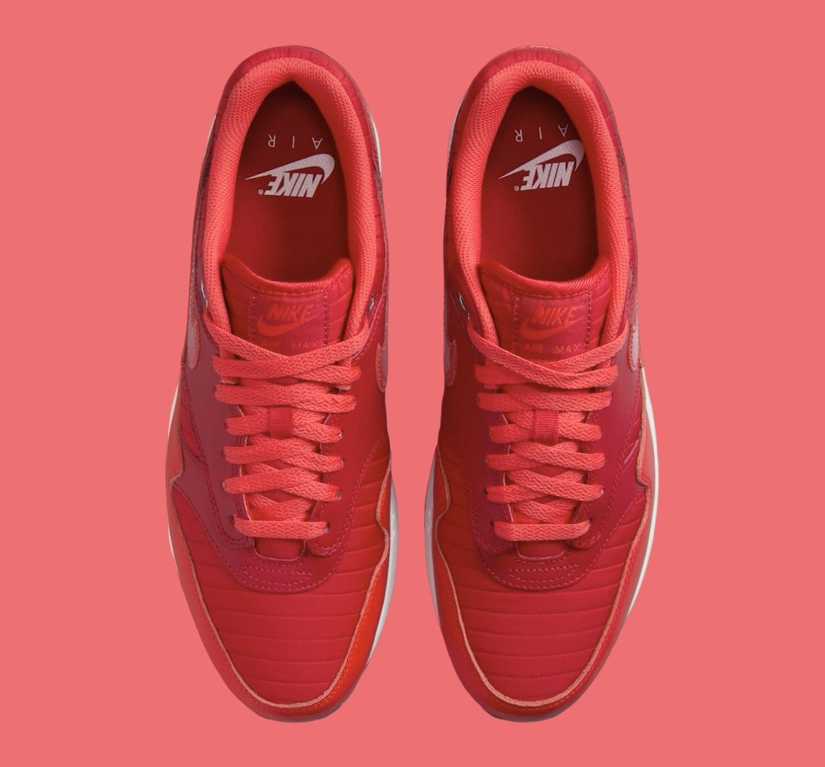 Nike Air Max 1, Nike Air Max, Nike - 2025 年情人節，耐克 Air Max 1 "運動紅 "完美登場