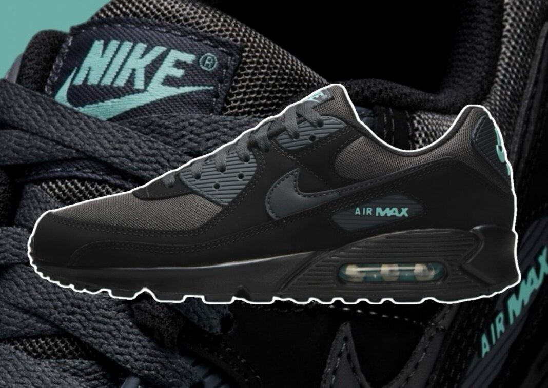 Nike Air Max 90, Nike Air Force 1 Low, Nike Air Force 1, Nike - 耐克 Air Max 90 "黑色蒂芙尼 "2024 年假日發佈