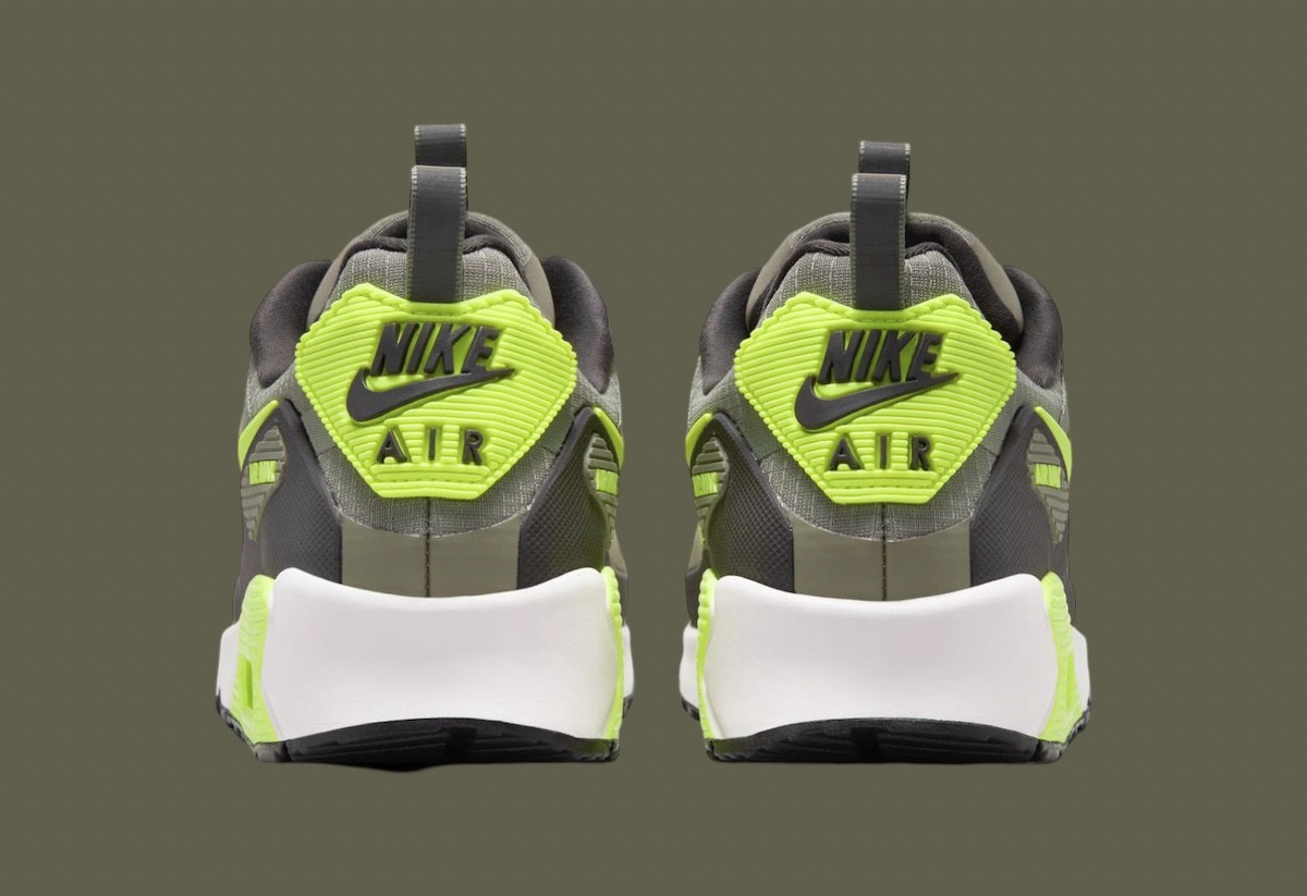 Nike Air Max 90, Nike Air Max, Nike - 耐克 Air Max 90 Drift "輕型陸軍/伏特 "2024 年假日發佈