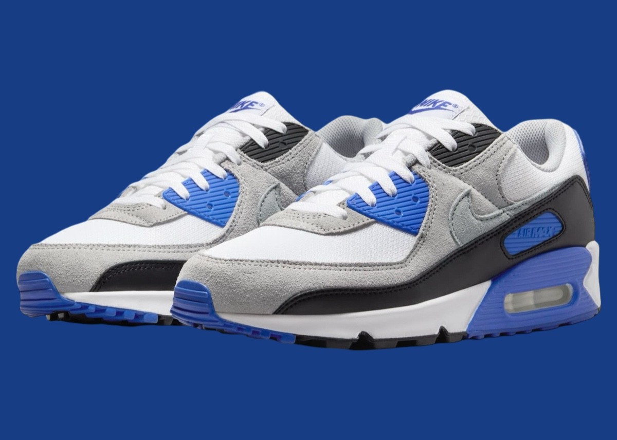 Nike Air Max 90, Nike - 耐克 Air Max 90 "Hyper Royal "回歸經典設計