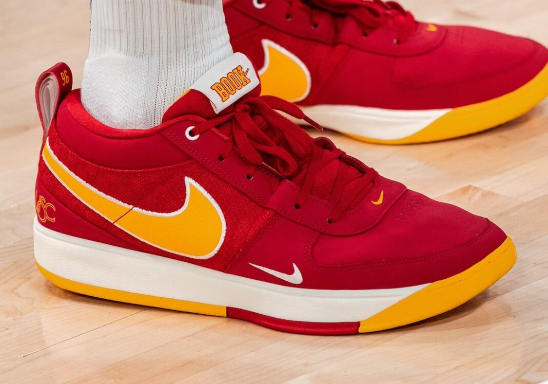 Nike Book 1, Nike - 德文-布克亮相耐克 Book 1 "USC Trojans" PE