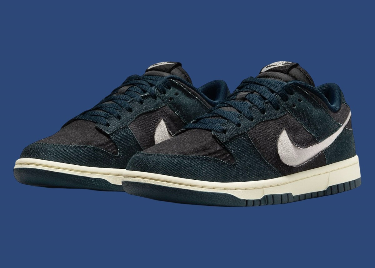 Nike Dunk Low, Nike - 耐克 Dunk Low "軍械庫海軍藍牛仔布 "2025 年春季發佈